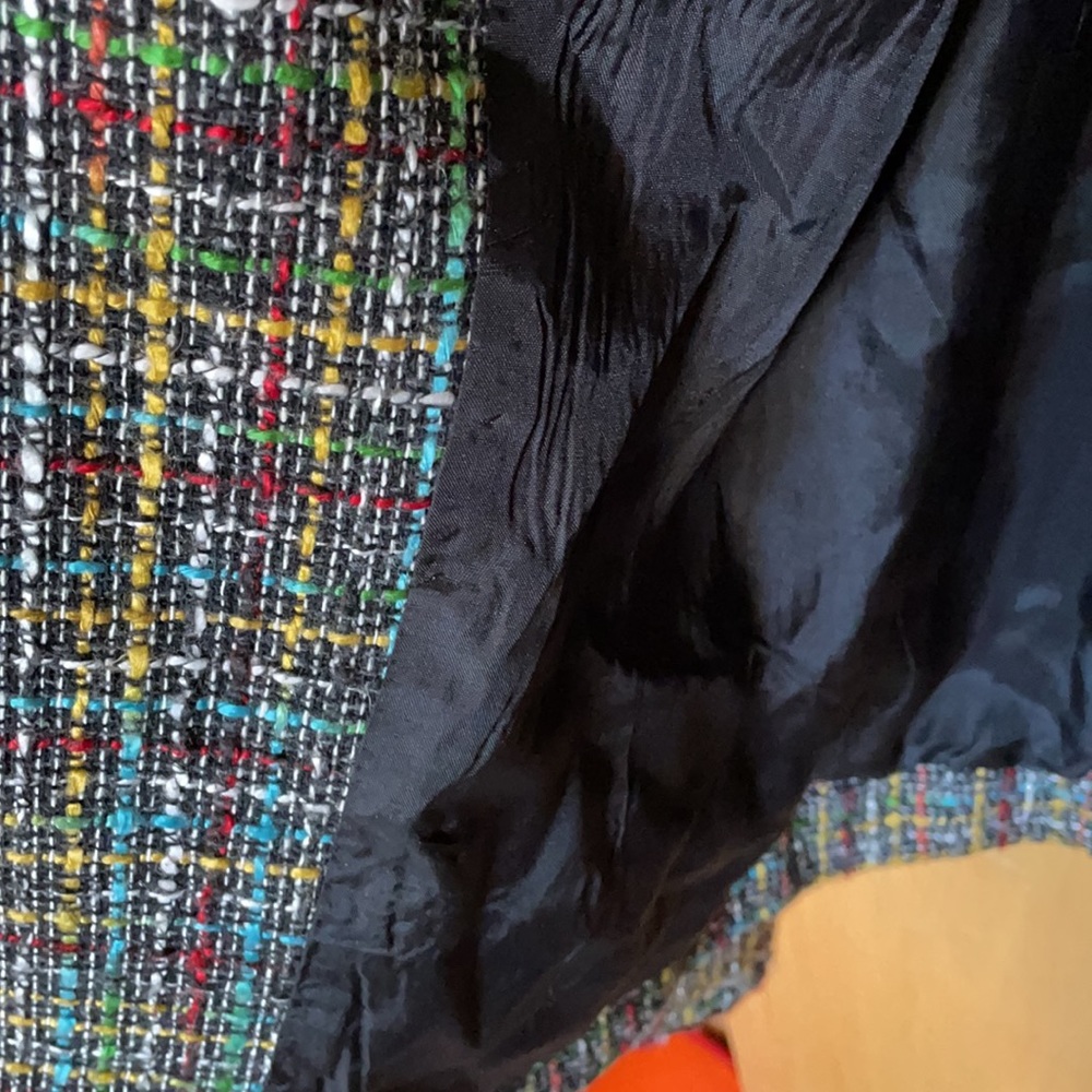 Coldwater Creek shaped ladies multi color dress jacket - Picture 10 of 11